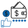Affordable, Quality Solutions Icon Affordable, Quality Solutions Icon
